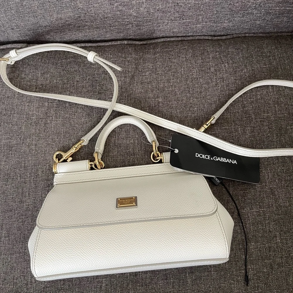 Dolce & gabbana small Sicily leather top handle bag - Picture 7 of 17